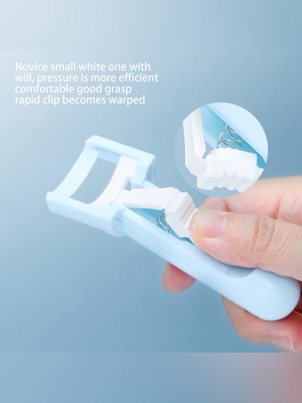 FREE w/ $10+ PURCHASE: Opvise Eyelash Curler Compact Size Ergonomic Design